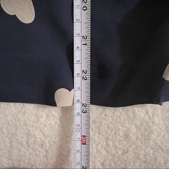 Tory Burch Heart Print Silk Top - Picture 6 of 6
